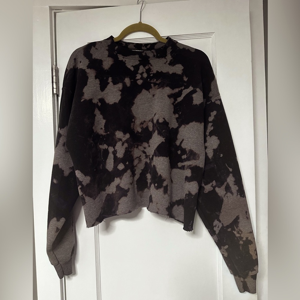 Hanes eco-smart size large cropped, sweatshirt